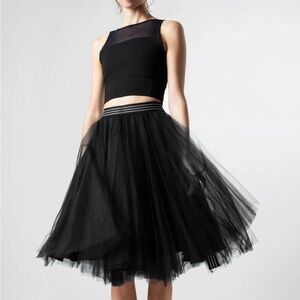 Repetto Black Tulle Skirt